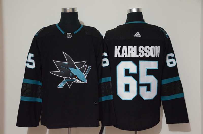 Sharks 65 Erik Karlsson Black Adidas Jersey,We sell and wholesale Sharks 65 Erik Karlsson Black Adidas Jersey on line form chian!